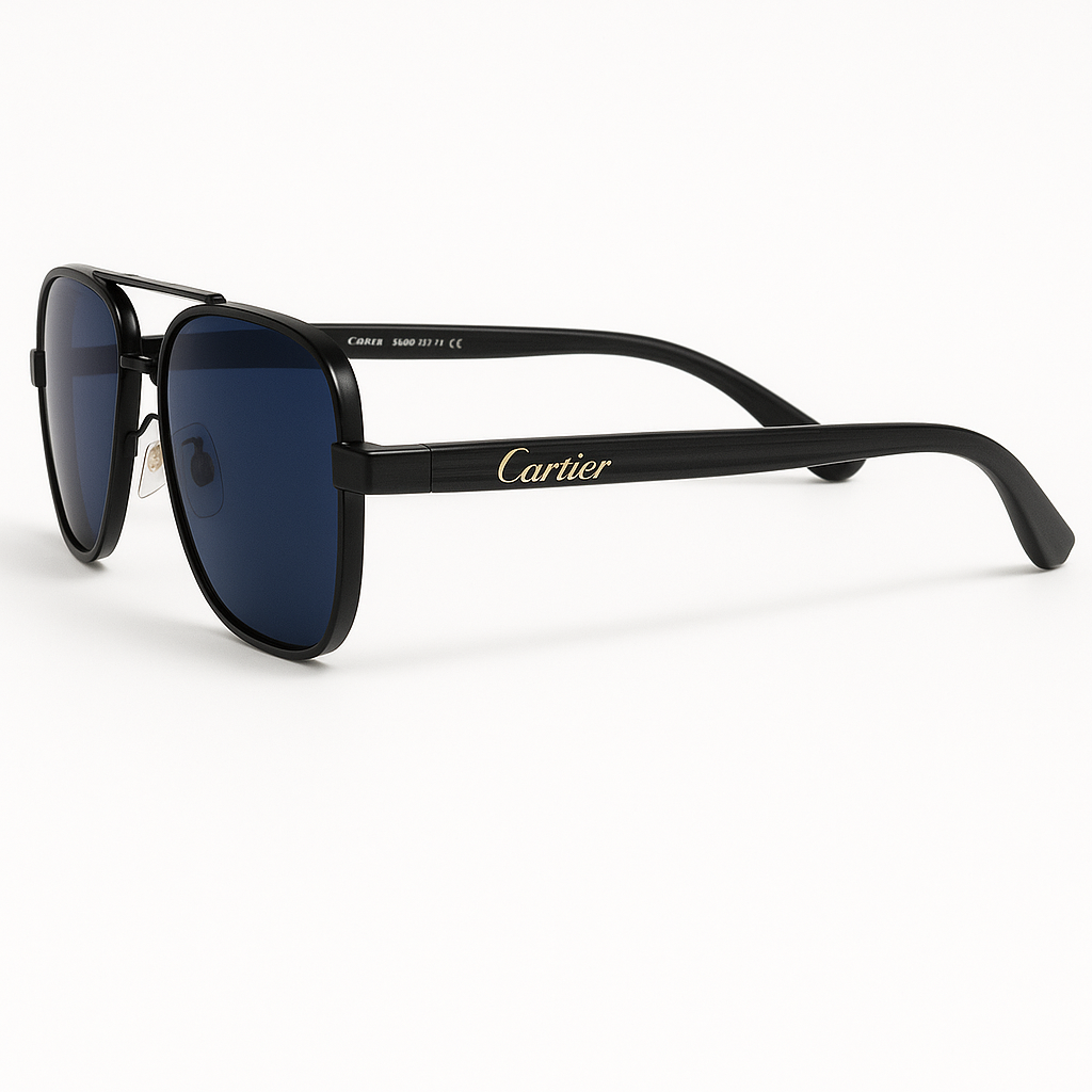 Black & Blue  Frame Sunglasses 4