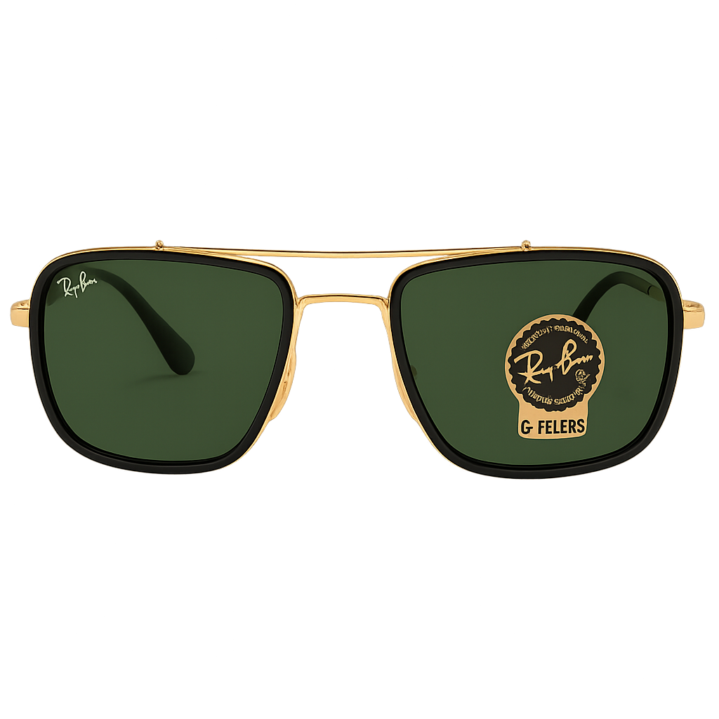 Gold Frame Sunglasses 3