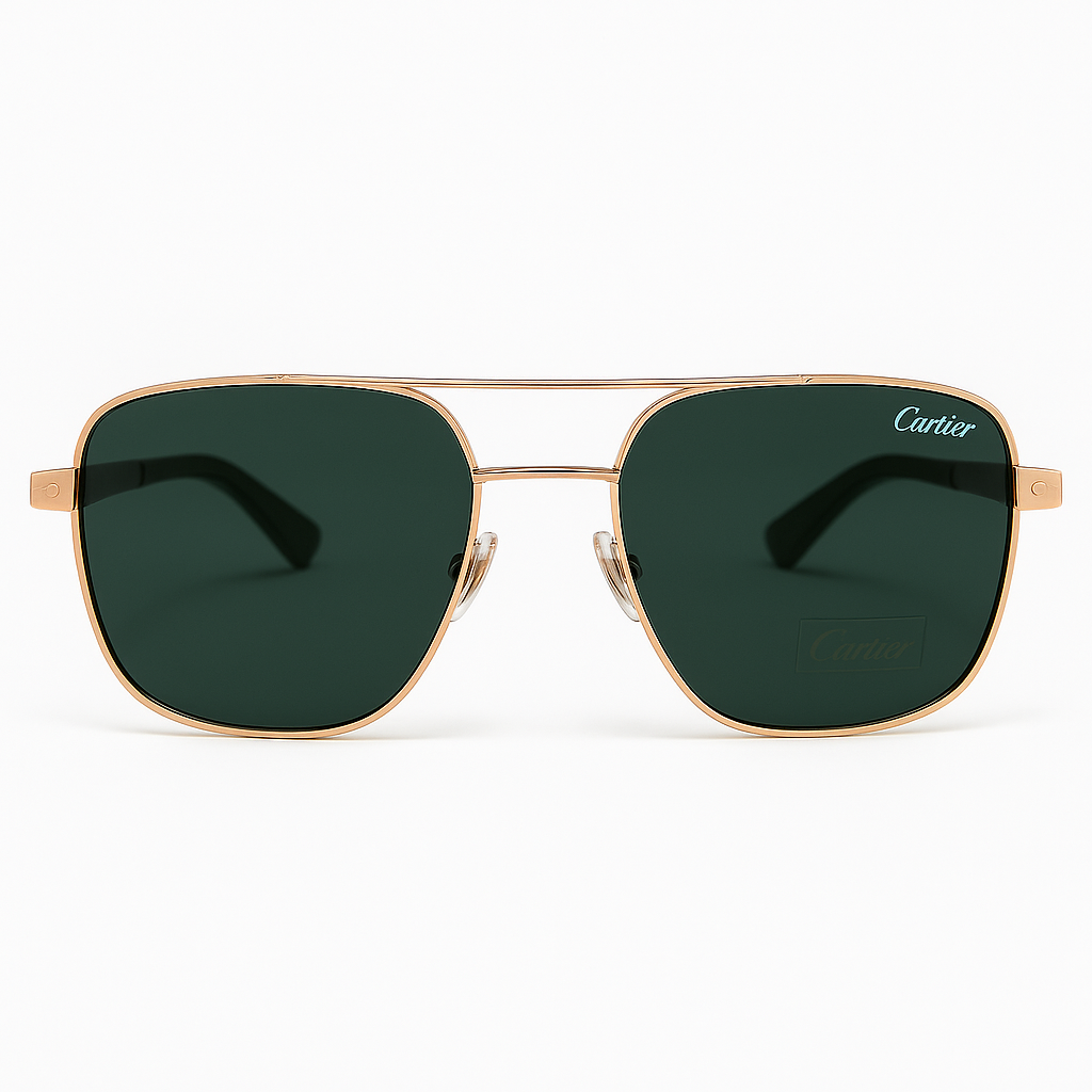 Classic Gold Arm Sunglasses UV Protection 2