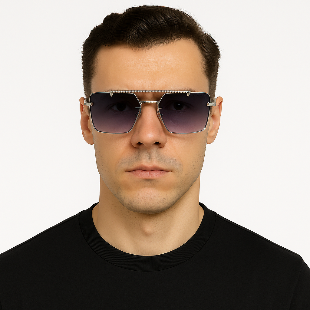 Stylish Gradient Lens Sunglasses