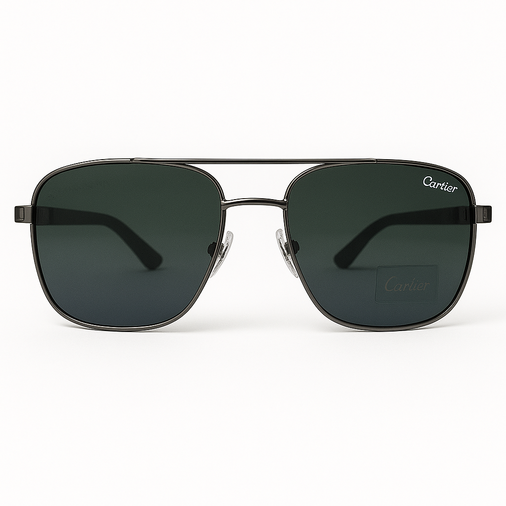 Black frame  Aviator Sunglasses 2