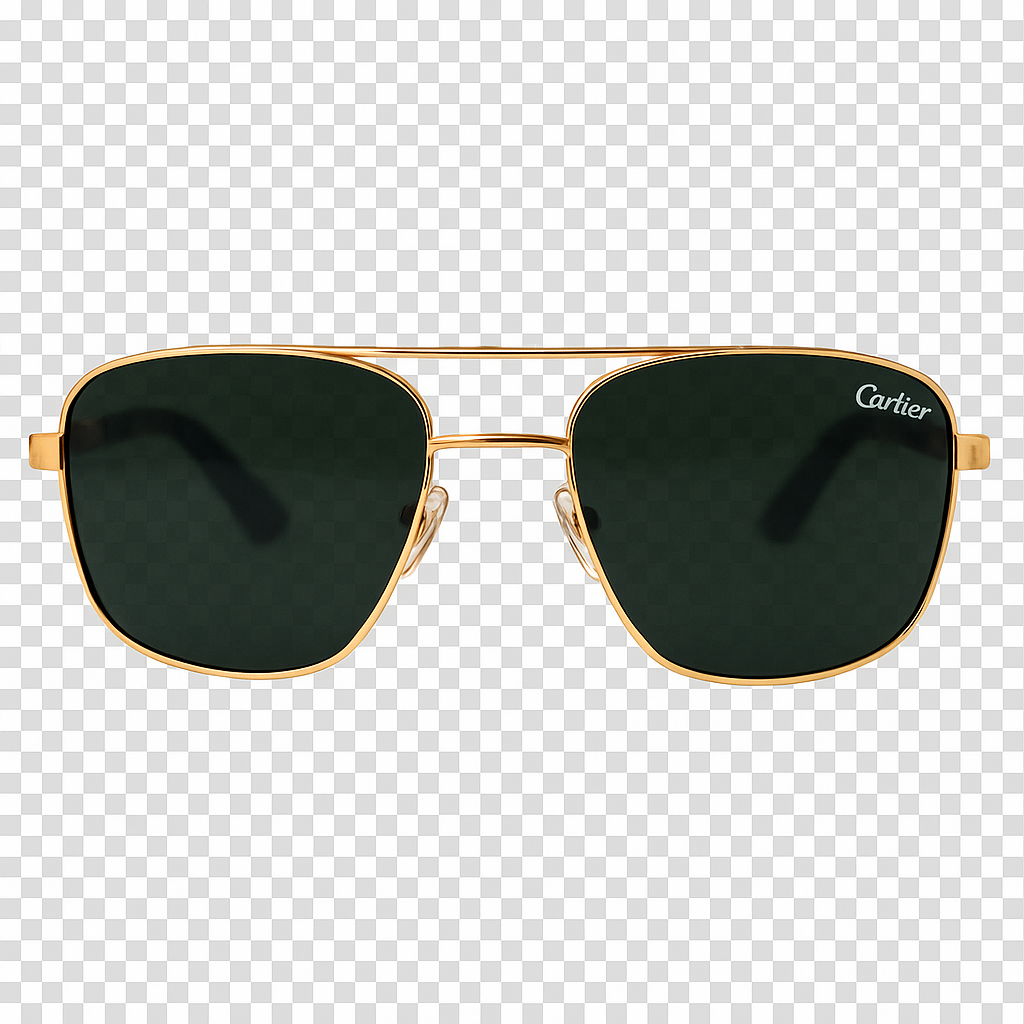 Gold & Black Sunglasses 2