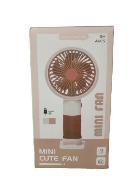 Portable Mini Cute Fan – USB Rechargeable Handheld & Table Desk Fan 3
