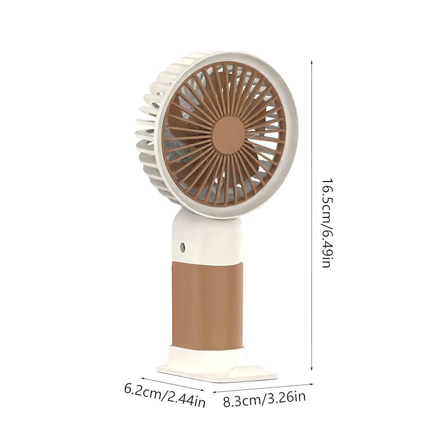 Portable Mini Cute Fan – USB Rechargeable Handheld & Table Desk Fan 4