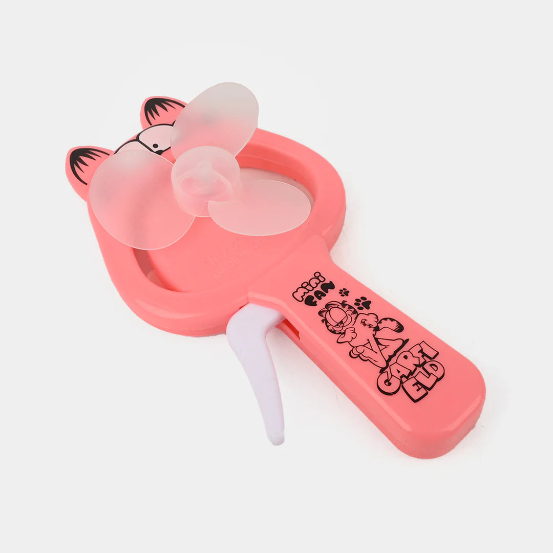 Cute Hand-Pressed Manual Fan for Kids – Fun & Portable Cooling Toy” 2