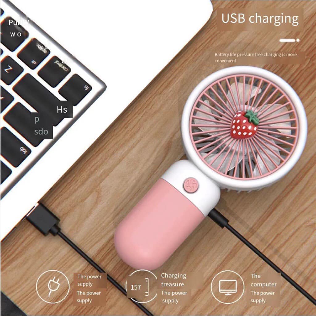 Summer Fruity Mini Handheld  - Portable Fan 4