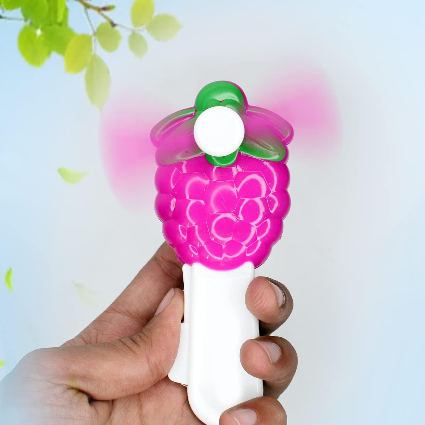 Fruit Shape Portable Fan Pack of 4 5