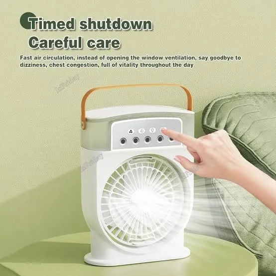 Portable Air Conditioner Humidifier Fan with Timing Function 3