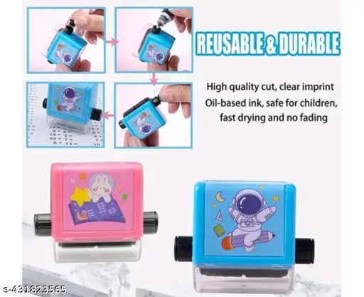 Digital Teaching Math Roller Stamp for Kids 2