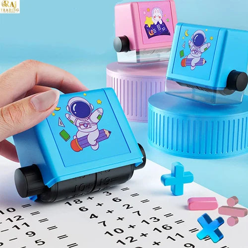 Digital Teaching Math Roller Stamp for Kids 3