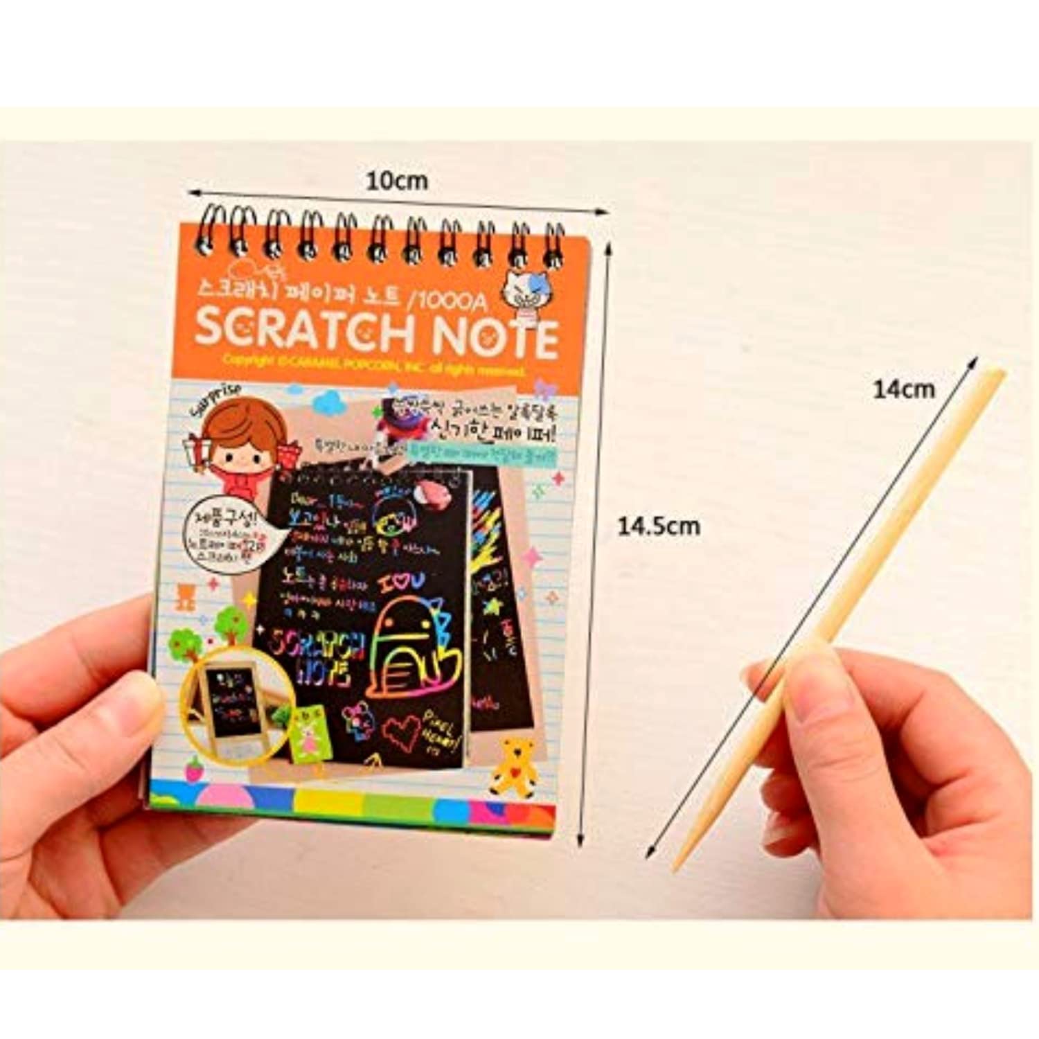 Creative Magic Scratch Art Notebook Pack Of 2 2