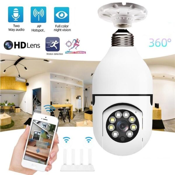 Bulb Camera WiFi Baby Monitor 2