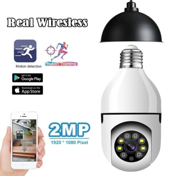 Bulb Camera WiFi Baby Monitor 5