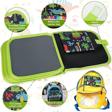 Erasable Doodle Slate Painting Kit for Kids 3