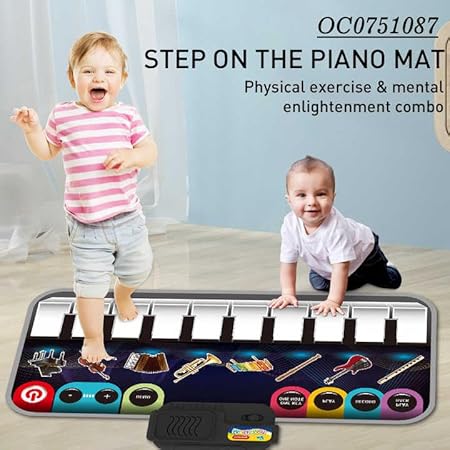 Interactive Piano Music Mat Toy for Kids Educational and Entertaining 2