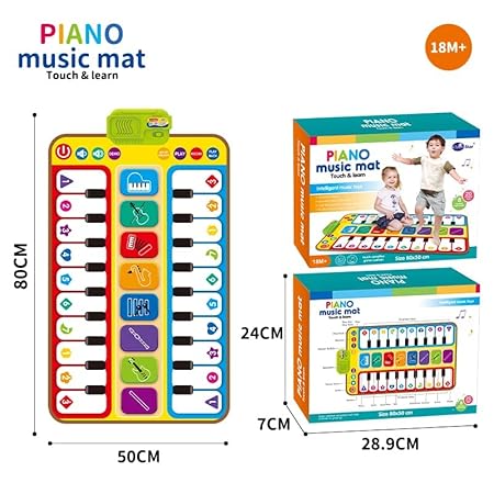 Baby Musical Piano mat with Sound for Playing Dancing at Home 2