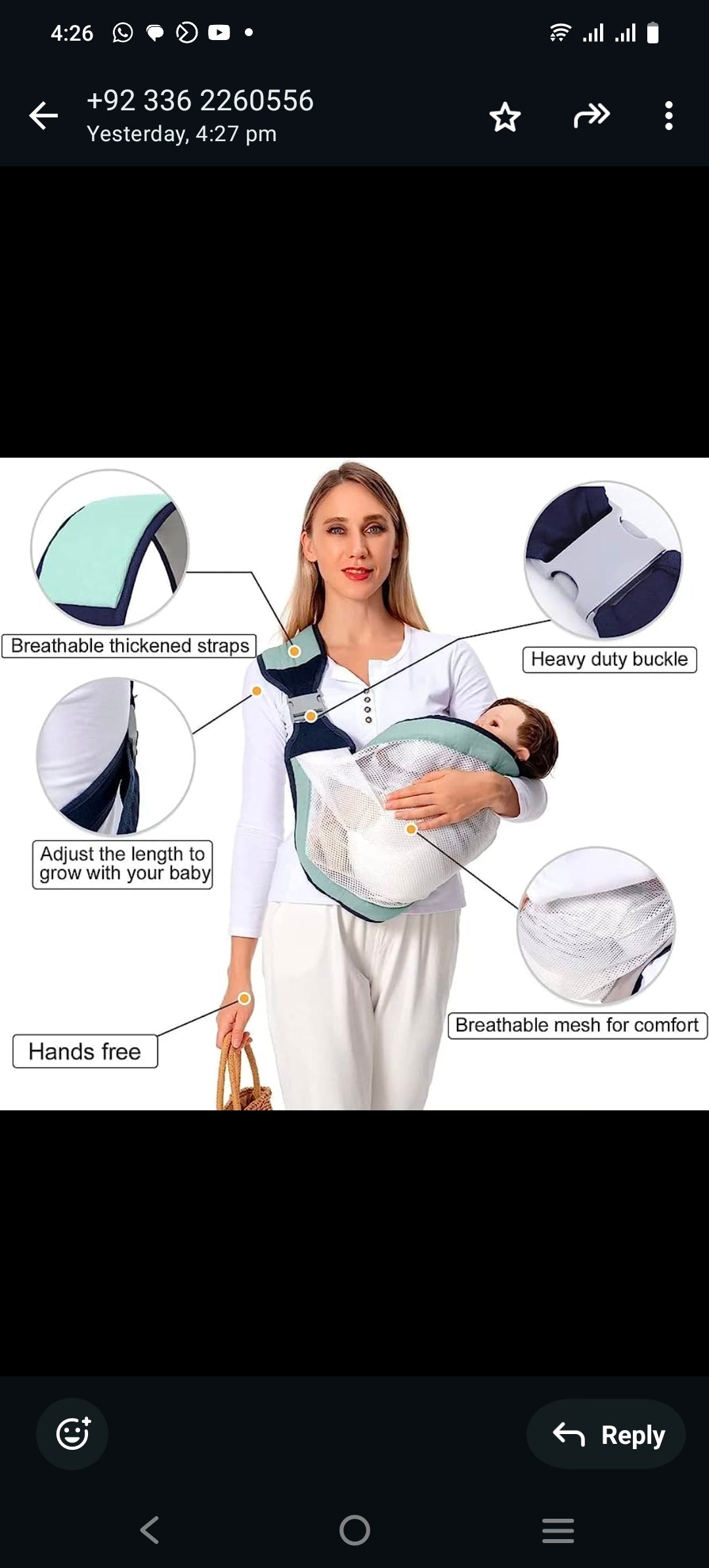 Baby Carrier - Baby Sling 2