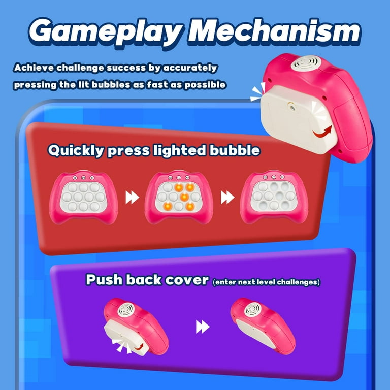 QUICK PUSH POP GAME FIDGET TOY FOR KIDS 4