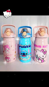 Stainless Steal Cartoon Water Bottle 4