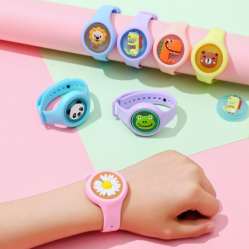 Kids Mosquito Repellant Colorful Watch 4