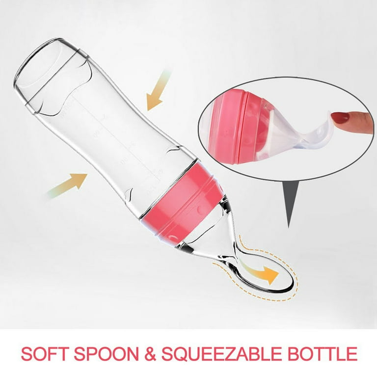 Baby Feeder with Attached Spoon 2