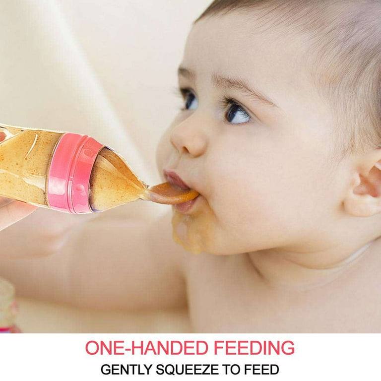 Baby Feeder with Attached Spoon 4
