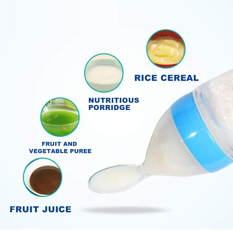 Baby Feeder with Attached Spoon 5