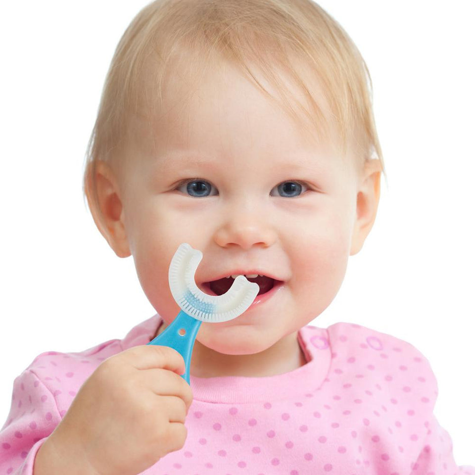Pack of 2U Shaped Toothbrush for Children 3