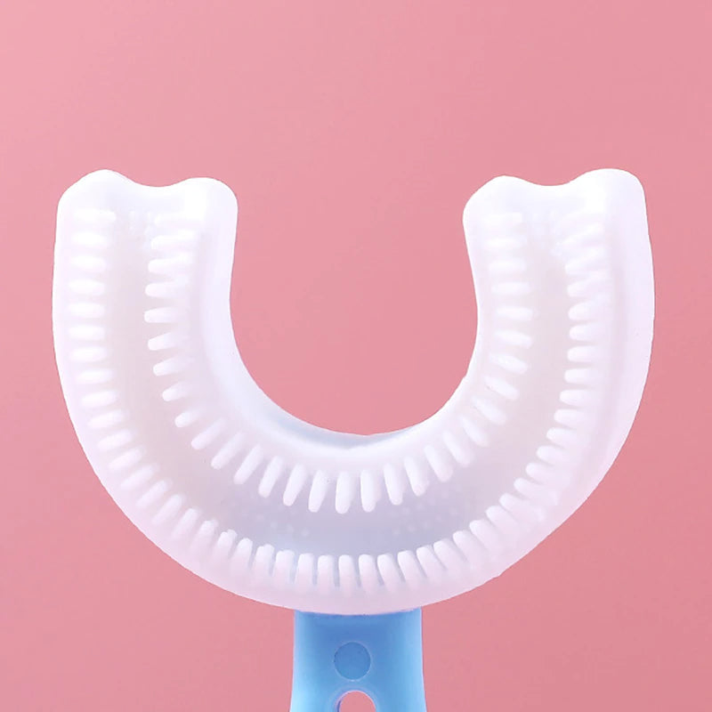 Pack of 2U Shaped Toothbrush for Children 4