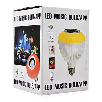 Smart RGB Bluetooth Light Bulb with Built-in Speaker 4