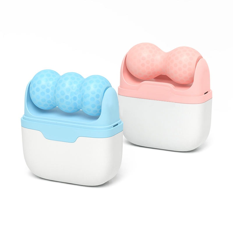 Anti-aging Skin Care Dual Ice Roller For Face Tighten Ice Face Roller 2