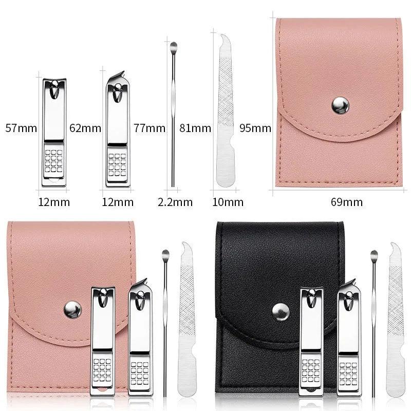 Stainless Steel Nail Clipper Cutter Set 4Pcs Set 4