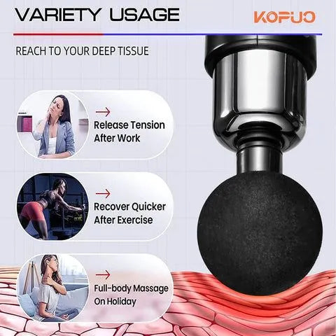 Portable Mini Muscle Massage - Gun-Handheld 2
