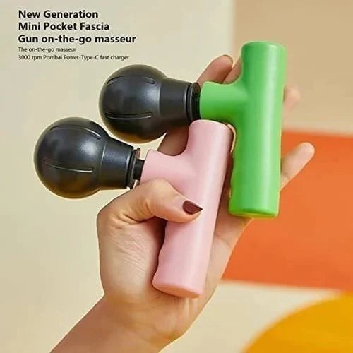 Rechargeable Mini Facial Gun Massager 5