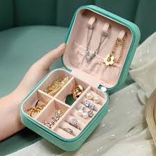 Portable Jewelry Storage box | Leather Jewelry box 2
