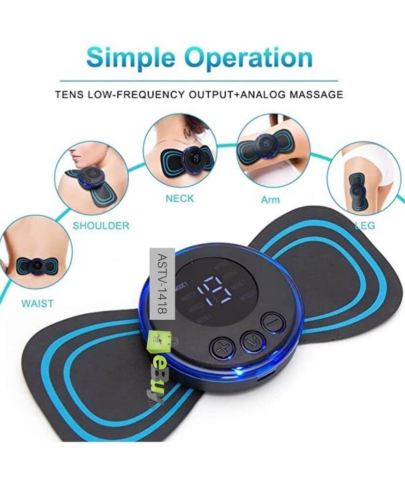 MINI PAIN RELEIF EMS BUTTERFLY MASSAGER 2
