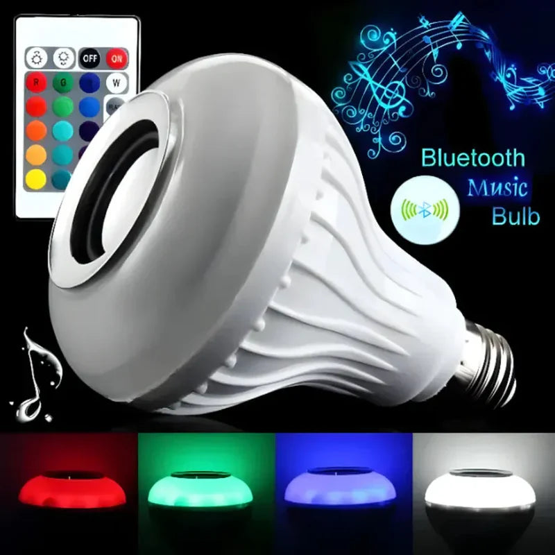 LED MUSIC LIGHT BULB WITH BLUETOOTH SPEAKER 2