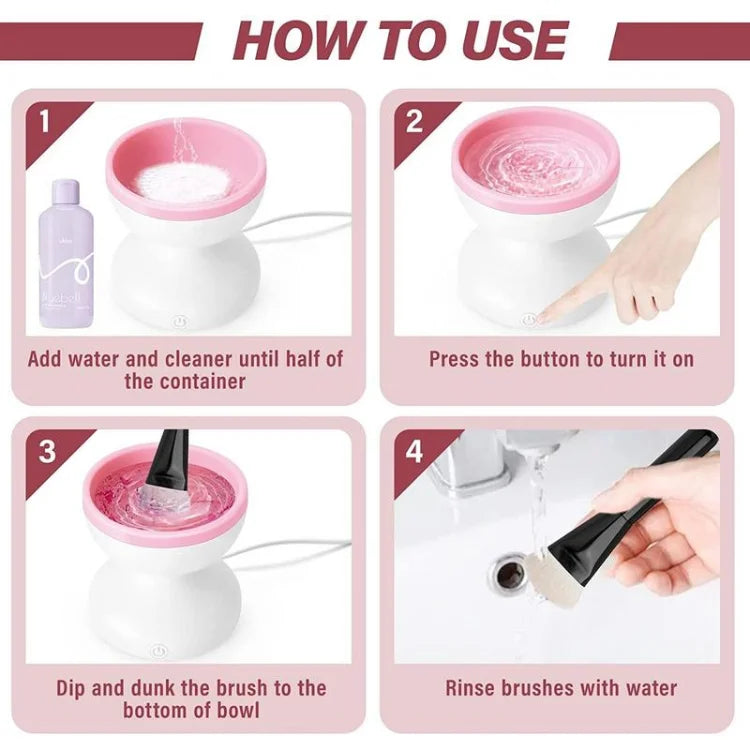 Electric Makeup Brush Cleaner 5