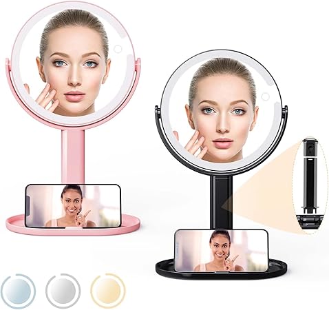 Makeup Mirror With LED Vanity Light 5
