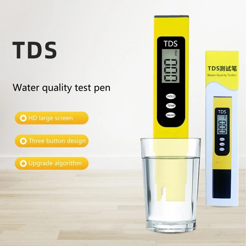 Premium Digital TDS Meter – Accurate Water Quality Tester for Drinking, Plants & Aquariums 2