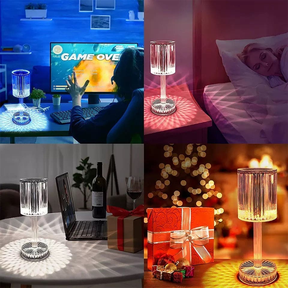 Luxury Crystal Glass Lamp 2