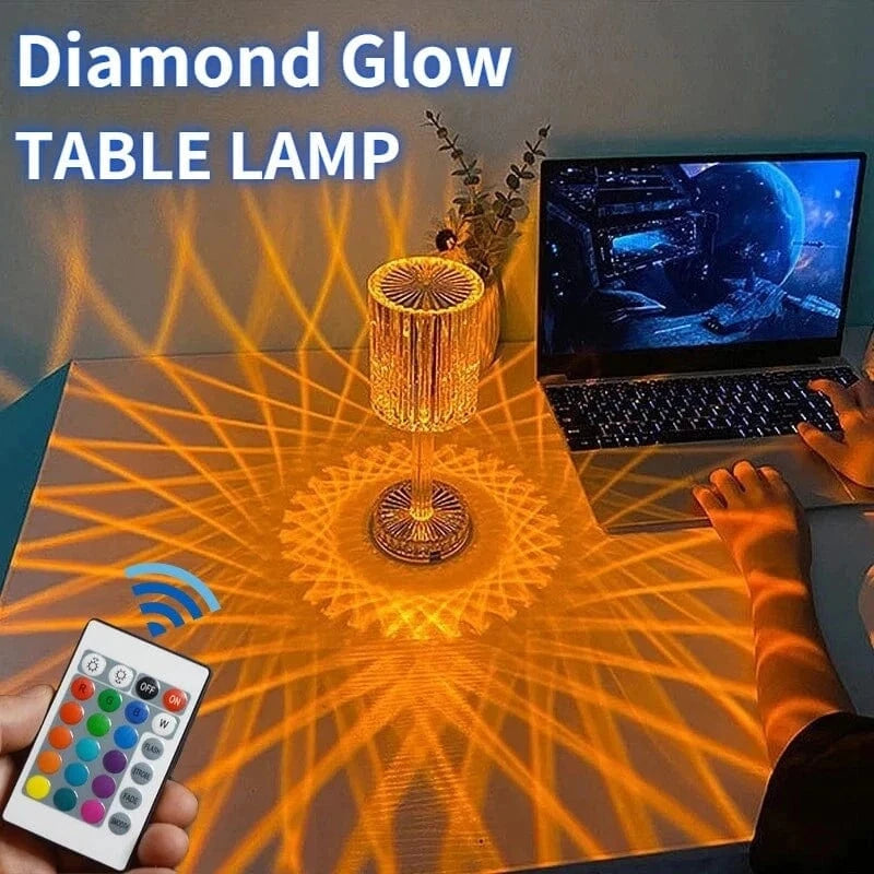 Luxury Crystal Glass Lamp 3