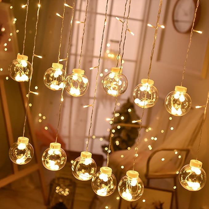 Wish Ball Led Curtain String Lights for Home Decor 2