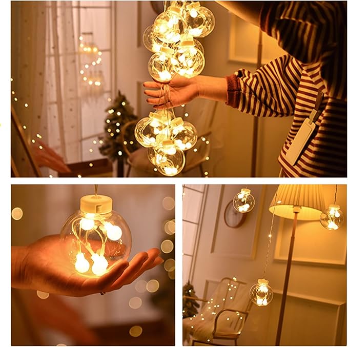 Wish Ball Led Curtain String Lights for Home Decor 3