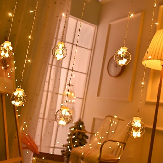 Wish Ball Led Curtain String Lights for Home Decor 5