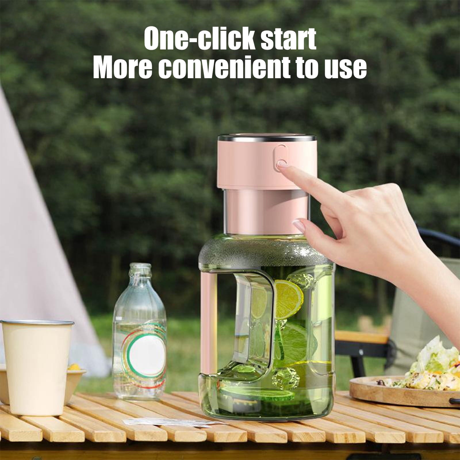 Portable electric rechargeable juicer 5