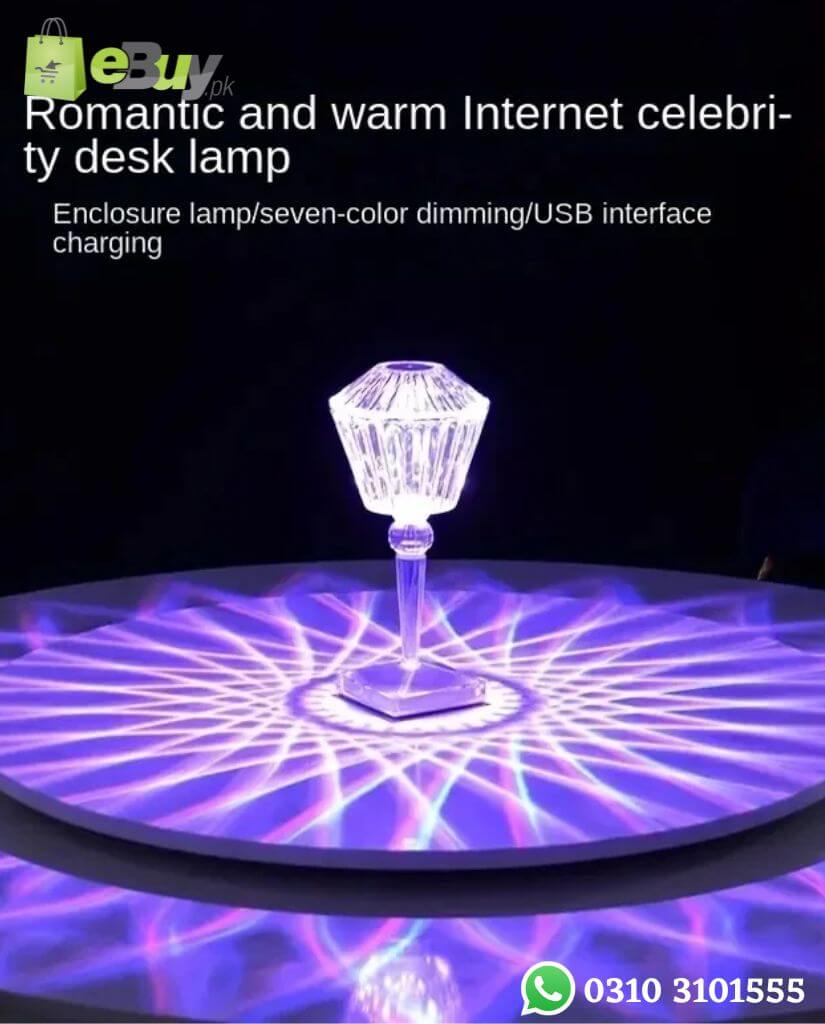 Crystal table lamp 4