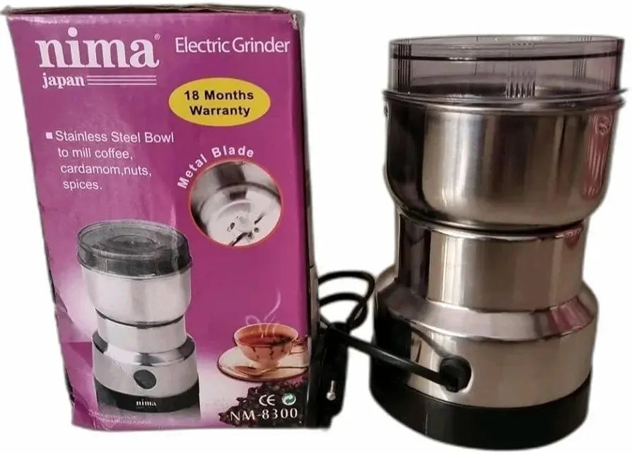 NIMA Electric Grinder Stainless Steel Coffee 2