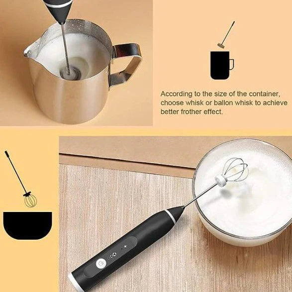 Electric Rechargeable Coffee Beater 4