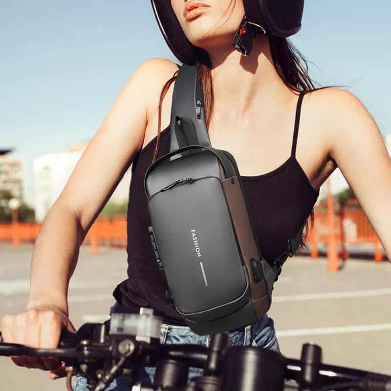 Waterproof Chest Bag, Crossbody Sling Bag 3